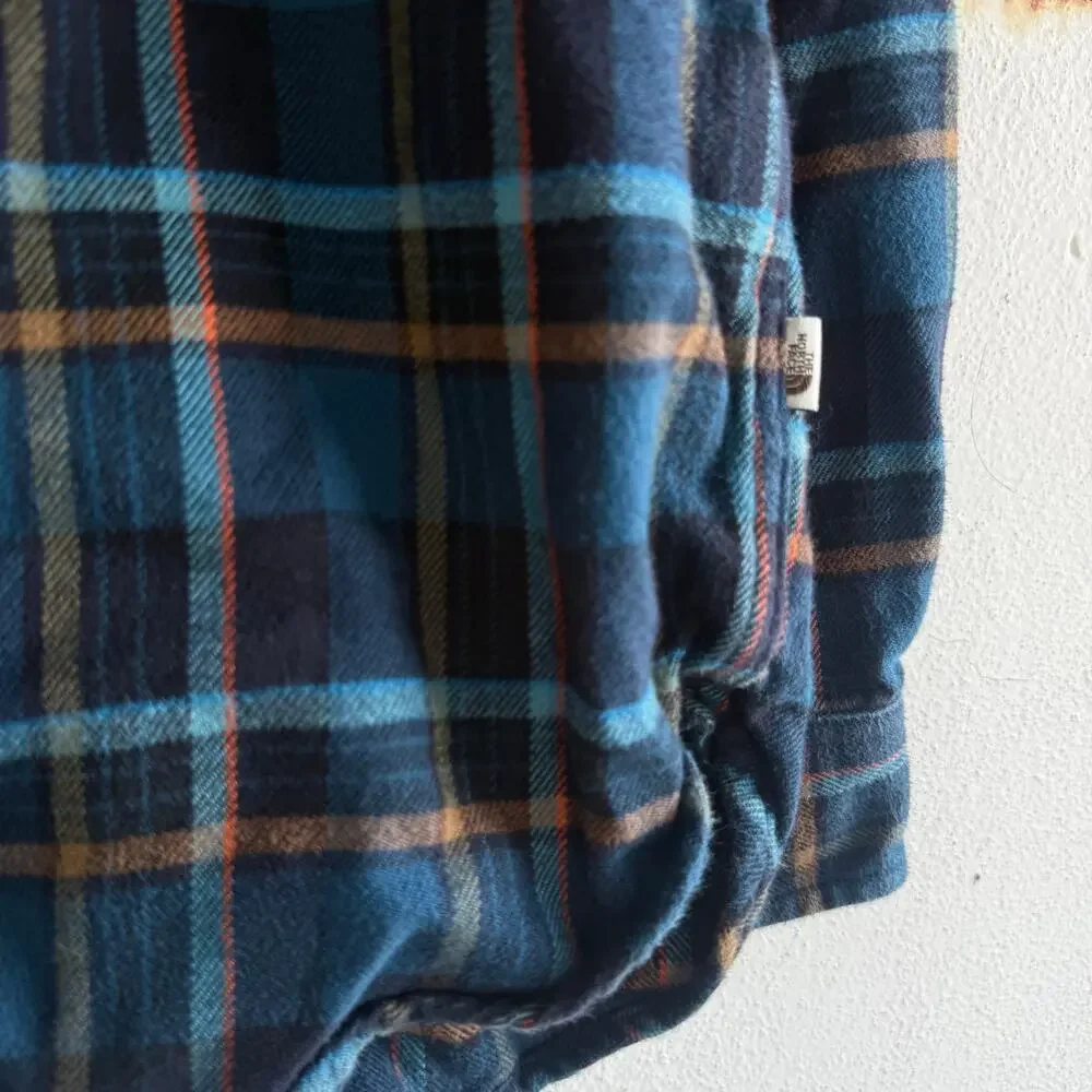 North Face Arroyo‎ Flannel Shirt Men’s L Plaid Long Sleeve Button Down Gorpcore